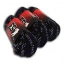 Шнурки для коньков "ES" с пропиткой черные 274см (в упаковке) Канада