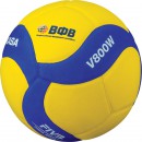Мяч волейбольный "MIKASA" V800W синт.пена ТПЕ клееный р.5
