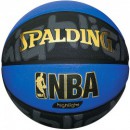 Мяч баскетбольный "SPALDING" NBA Highlight Blue р.7 резина