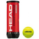 Мяч для б/тенниса "HEAD" Championship (уп.3шт.)  сукно ITF Appr.