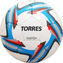 Мяч футбольный " ТORRES" Match ПУ руч. сшивка р.5