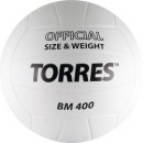 Мяч волейбольный "TORRES" BM 400 ТПУ клееный  р.5