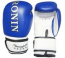 Перчатки боксерские "RONIN" Champion 12 унц.5* нат. боевая кожа синие