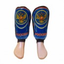 Щитки футбольные с защитой голени и стопы. с символикой России