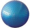 Мяч для фитнеса массажный с насосом d 65 см  т1234