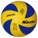 Мяч волейбольный "MIKASA" MVA 350 синт. кожа ПВХ маш. сш. р.5