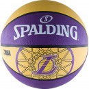 Мяч баскетбольный "SPALDING" Los Angeles Lakers. р.7 резина